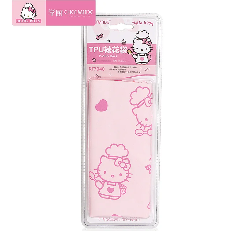 hello kitty TPU flower bag food grade repeated use cake cookie squeeze cream squeeze flower bag bakery accessories