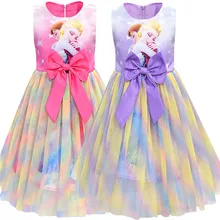 Г. Модное новое платье для девочек; Одежда для девочек; платье принцессы Эльзы 2 для рождественского костюмированного представления; платье принцессы Эльзы на день рождения; хороший подарок
