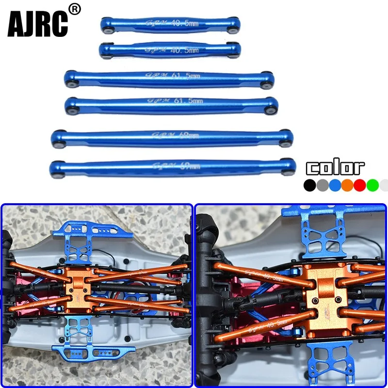 

Axial-1/24 4wd Scx24 Deadbolt-axi90081, опорный каркас из алюминиевого сплава, стержень шасси Axi31613
