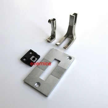 

Throat Plate+Feed Dog +Presser Foot For Juki Tnu-243 Extra Heavy Material