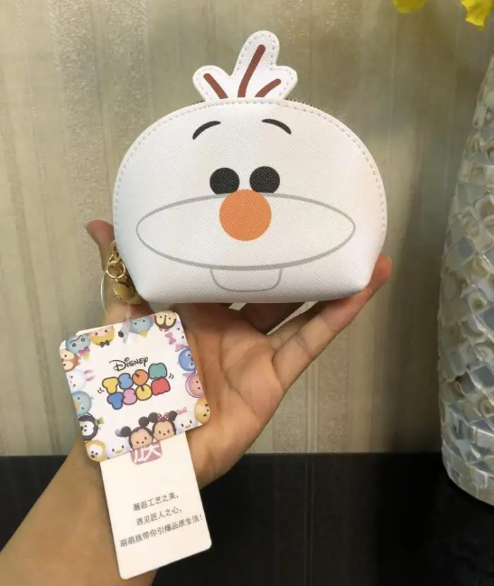 Настоящая мультифункциональная косметичка disney Minnie Mickey Stitch, мультяшная карманная Сумочка, детская игрушка, подарок для детей, горячая Распродажа - Цвет: 14