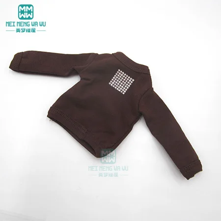 XB--023--D Одежда для куклы подходит 1/6 28-30 см blyth Azone OB23 OB24 модная Толстовка розовый, черный, белый, коричневый - Цвет: XB--023--D