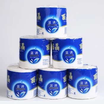 

10 rolls 3Ply Toilet Tissue Quilted Paper Home Washroom Roll Paper For Household Bathroom Kitchen Cleaning Sanitary Paper