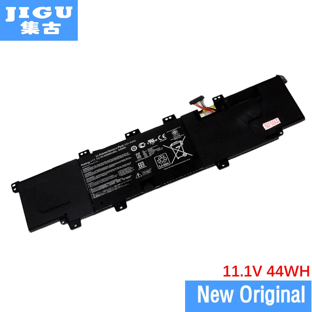 JIGU C31-X402 аккумулятор для ноутбука Asus VivoBook S300CA S400 S400E S400CA S500CA 11,1 V 44WH