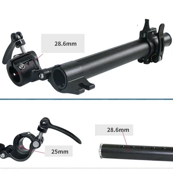 

Mi.xim Folding Bike Bicycle Handlebar Stem Adjustable Height Riser Tube Road Bike Handlebar Stem Replacement