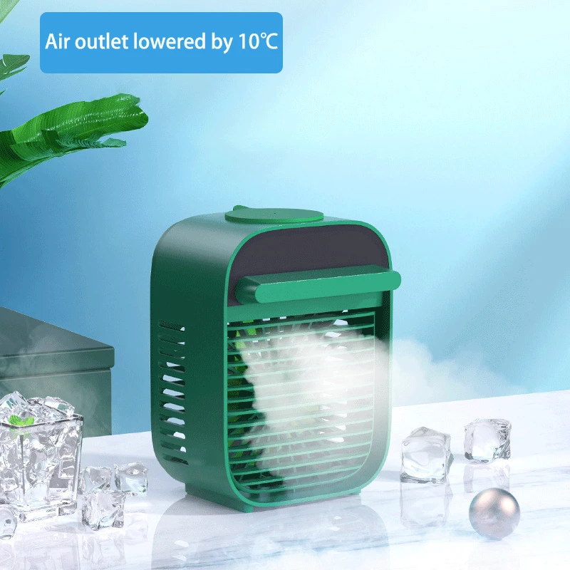 Портативный мини Кондиционер USB охладитель воздуха Увлажнители настольный