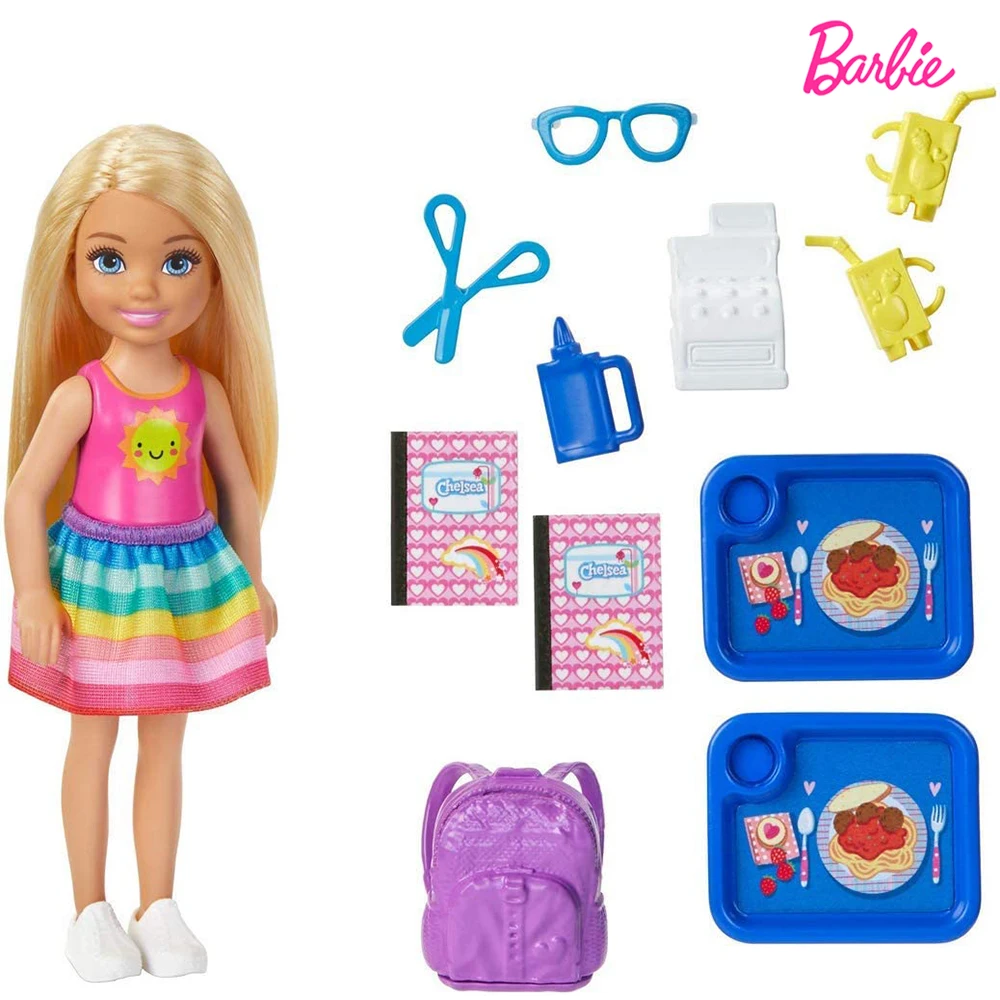

Barbie Little Kelly's Campus Life Toys set Fashions Creative Inspiration Gift Kids Toy Christmas Gift GHV80
