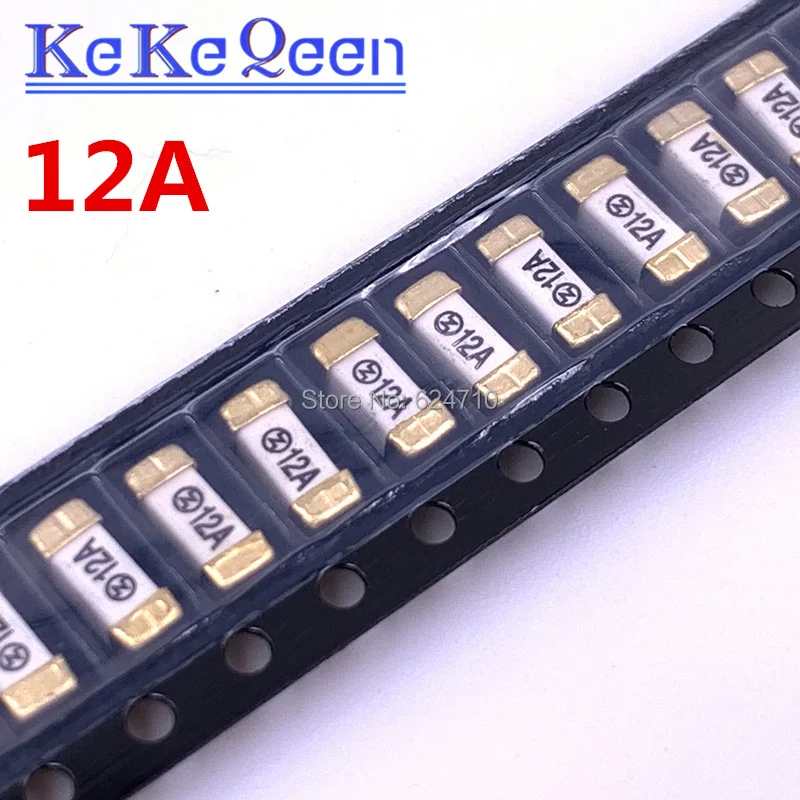 10*10 шт. = 100 шт. 1808 SMD 1A 2A 3A 4A 5A 6.3A 8A 10A 12A 15A каждый 10 шт. SMT Керамика предохранители для поверхностного монтажа