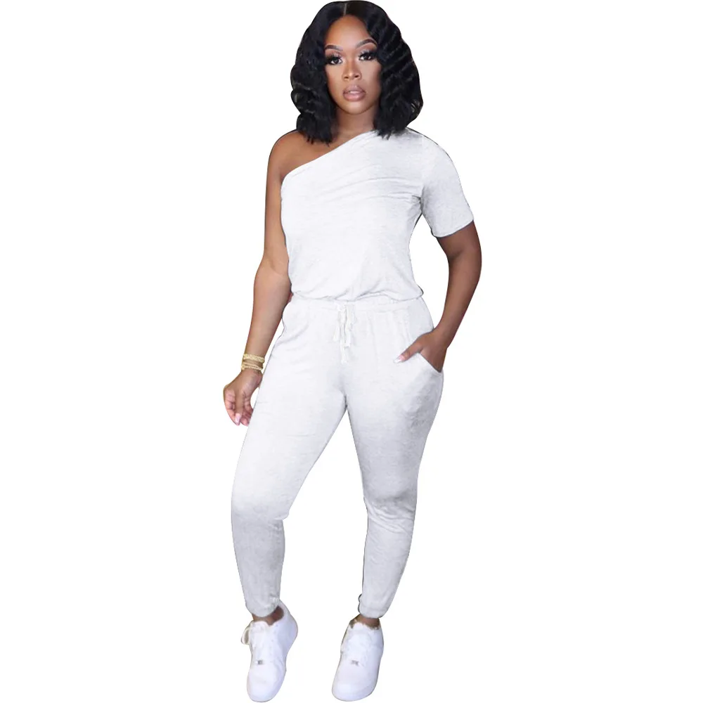 Chocomist Jumpsuits solid casual women jumpsuit  H140