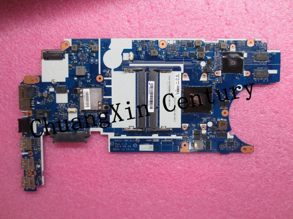 Материнская плата для ноутбука ThinkPad E455 материнская плата с FX-7500 процессор оригинальная Встроенная Материнская плата полностью протестирована