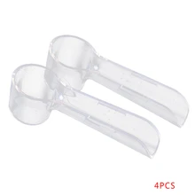 4 шт./компл. портативная дорожная электрическая зубная щетка защитная крышка насадки зубных щеток для дома кемпинга