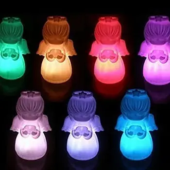 

Cartoon Angel Animal Fairy Night Light Colorful Glowing Toy Energy Saving Cute Animal Shape Night Light