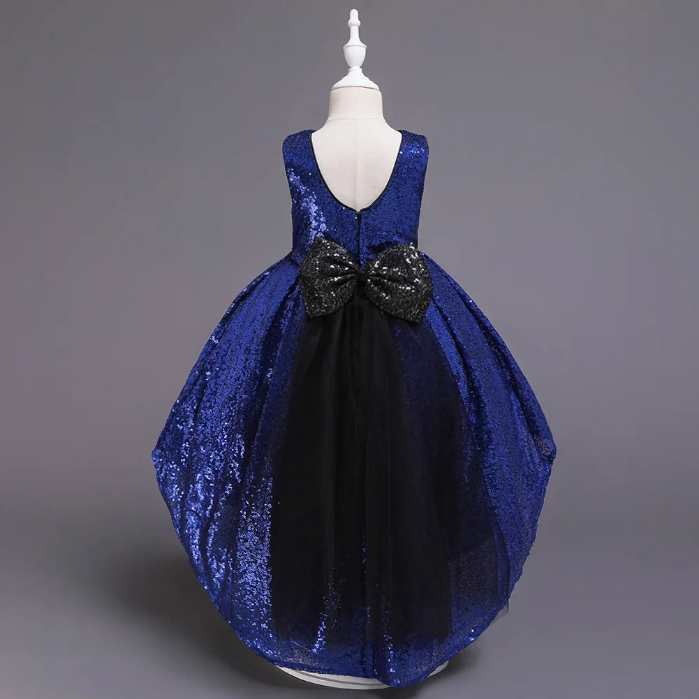 Новинка 2019 вечернее платье для девочек элегантное детское выпускного вечера
