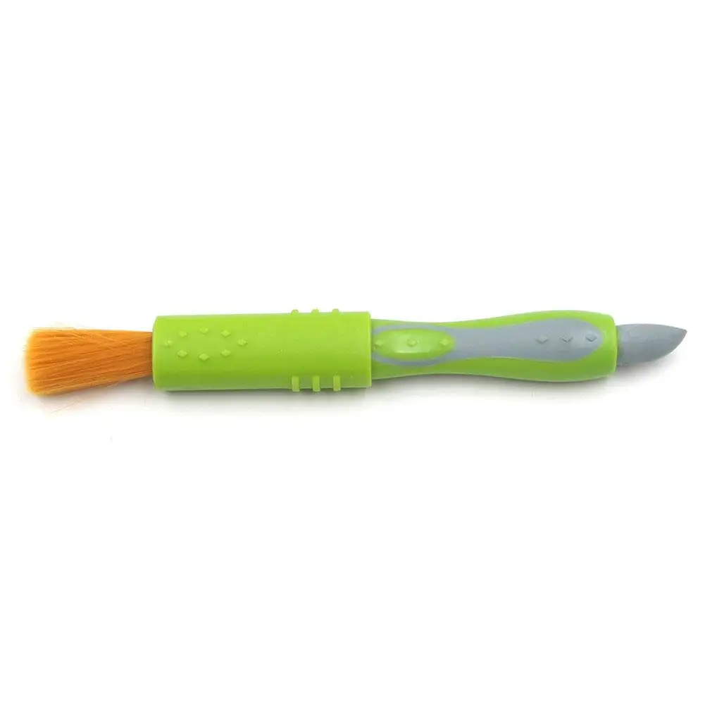 Многофункциональная щетка для очистки мягкая резиновая ручка для клавиатуры компьютеры автомобили мобильные телефоны Объективы для камеры мягкая щетина