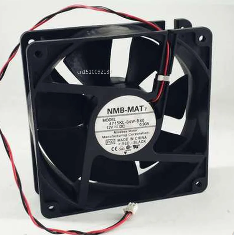 4715KL-04W-B40 P01 P00 DC 12V 0.90A 120x120x38 мм 2-провод Сервер охлаждающий вентилятор