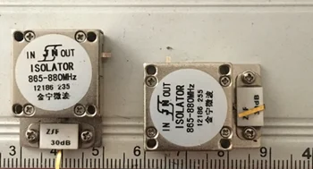 

865-880MHz coaxial ferrite microwave communication CDMA RF isolator RFTYT 800M