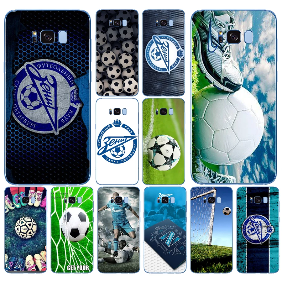 

264DD zenit st petersburg02 Soft Silicone Cover Case for Samsung Galaxy S6 S7 edge S8 S9 S10 plus A70 A50 case