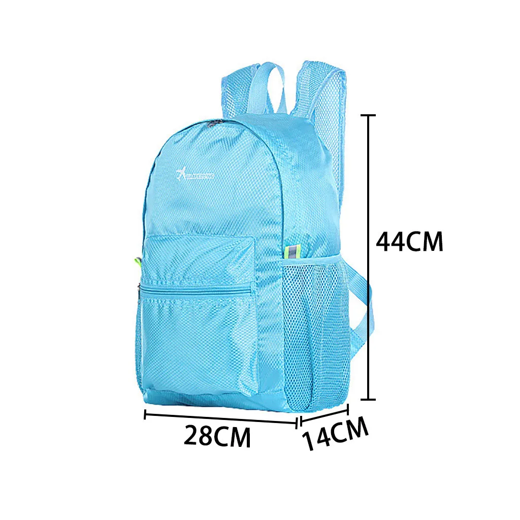 Молодежный рюкзак в консервативном стиле, спортивный светильник из полиэстера, уличный рюкзак, светильник, простой складной рюкзак, школьные дорожные сумки#814