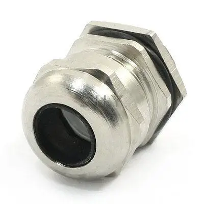 

Silver Tone Stainless Steel M24 x 1.5 8-13mm Cable Gland Connector