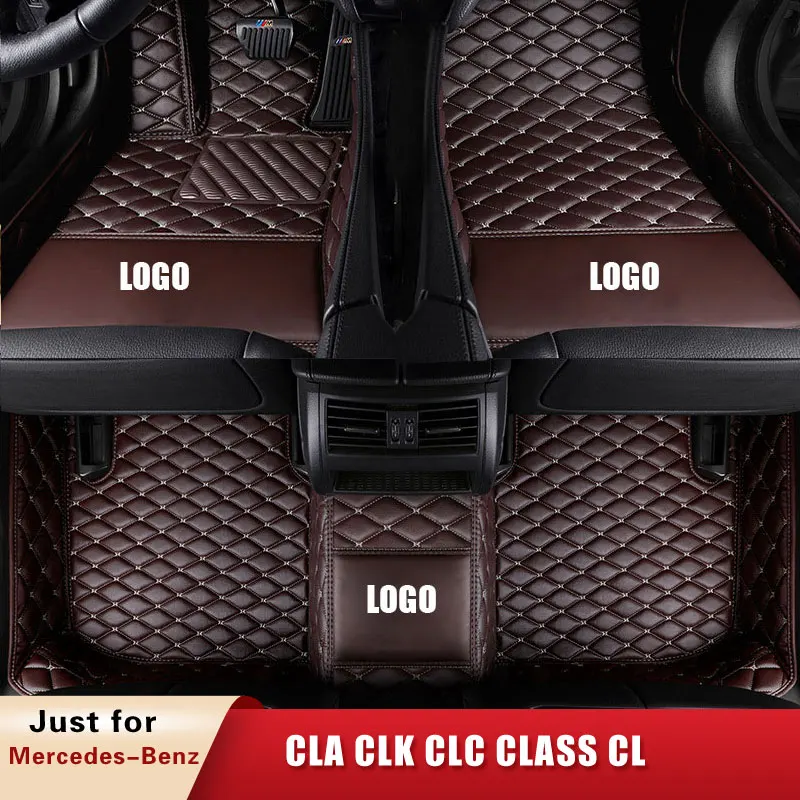 Автомобильные коврики для Mercedes-Benz CL CLA CLK CLC 160 180 200 220 230 250 270 280 300 class Coupe AMG S съемный