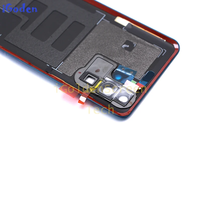 Задний корпус для huawei P30 pro, задняя крышка, стеклянная батарея с объективом камеры, Замена для huawei P30 pro, задняя крышка батареи