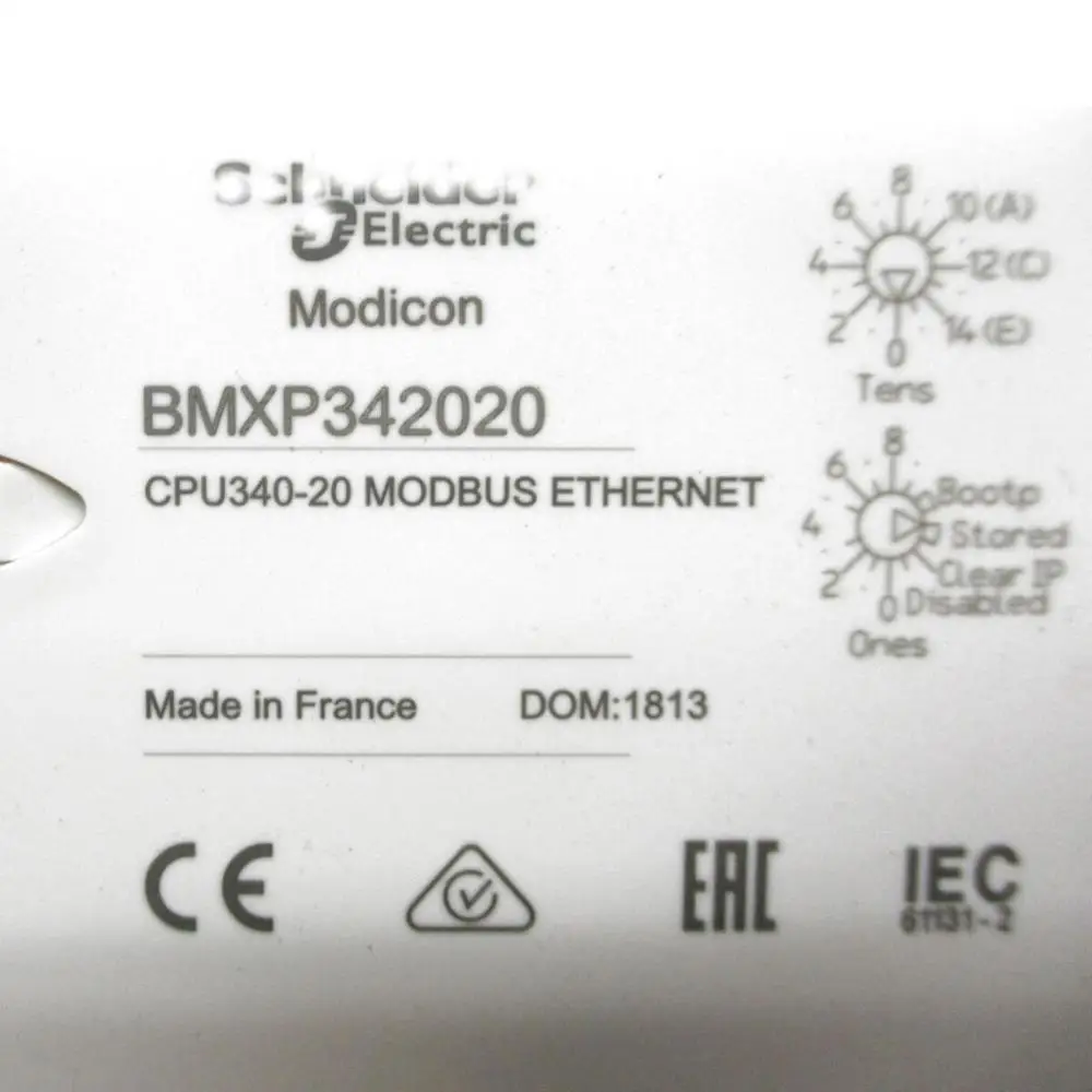 Modicon CPU340-20 Modbus Ethernet M340 процессор модуль Ethernet BMXP342020