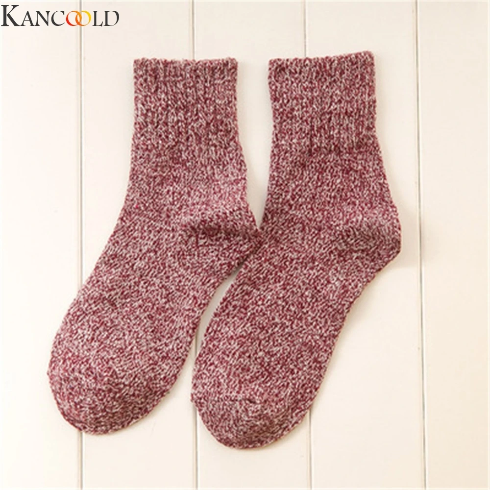 KANCOOLD унисекс однотонные хлопковые носки для скейтборда удобные короткие носки до лодыжки носки Осень Зима Новая мода унисекс высокое качество