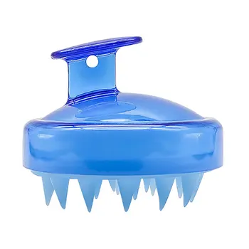 

Silicone Soft Tooth Massage Shampoo Comb Plastic Airbag Shampoo Cleaning Shampoo Brush Hairdressing Tools