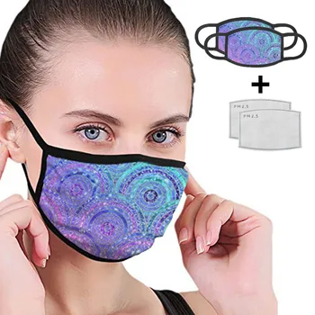 

Outdoor Mouth Face Cover Pollution Cute Dinosaurs Reusable Facemask Children Anti-Dust Half Face Topmask Filters Mascarillas