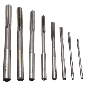 

New Set Of 3-10mm High speed Straight Shank HSS Chucking Machine Reamer Drill Bit