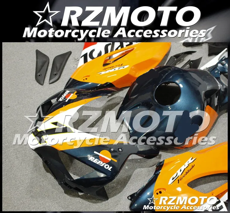 ABS мотоцикл обтекатель комплект для HONDA CBR1000RR 2004-2005 год кузов литья под давлением Магазин № 1318