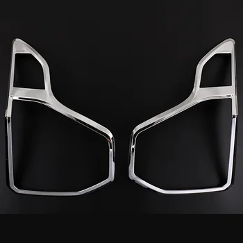 

ABS Chrome Rear Tail Light Lamp Trim Cover 2pcs For Ford Explorer 2016 2017
