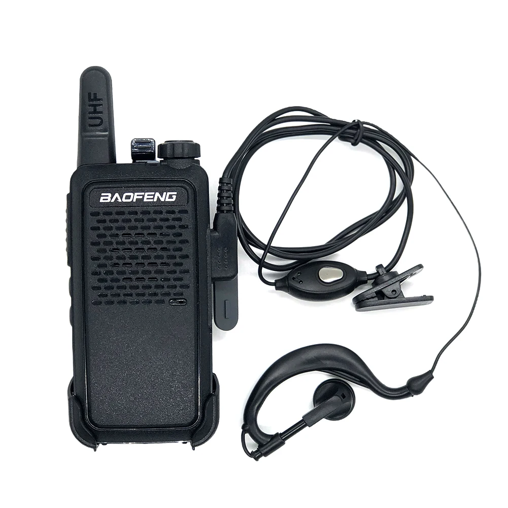 Baofeng BF 666S Walkie Talkies 5W 1500mAh 16CH UHF 400 470MHz Two Way Radio Transmitter Transceiver 3