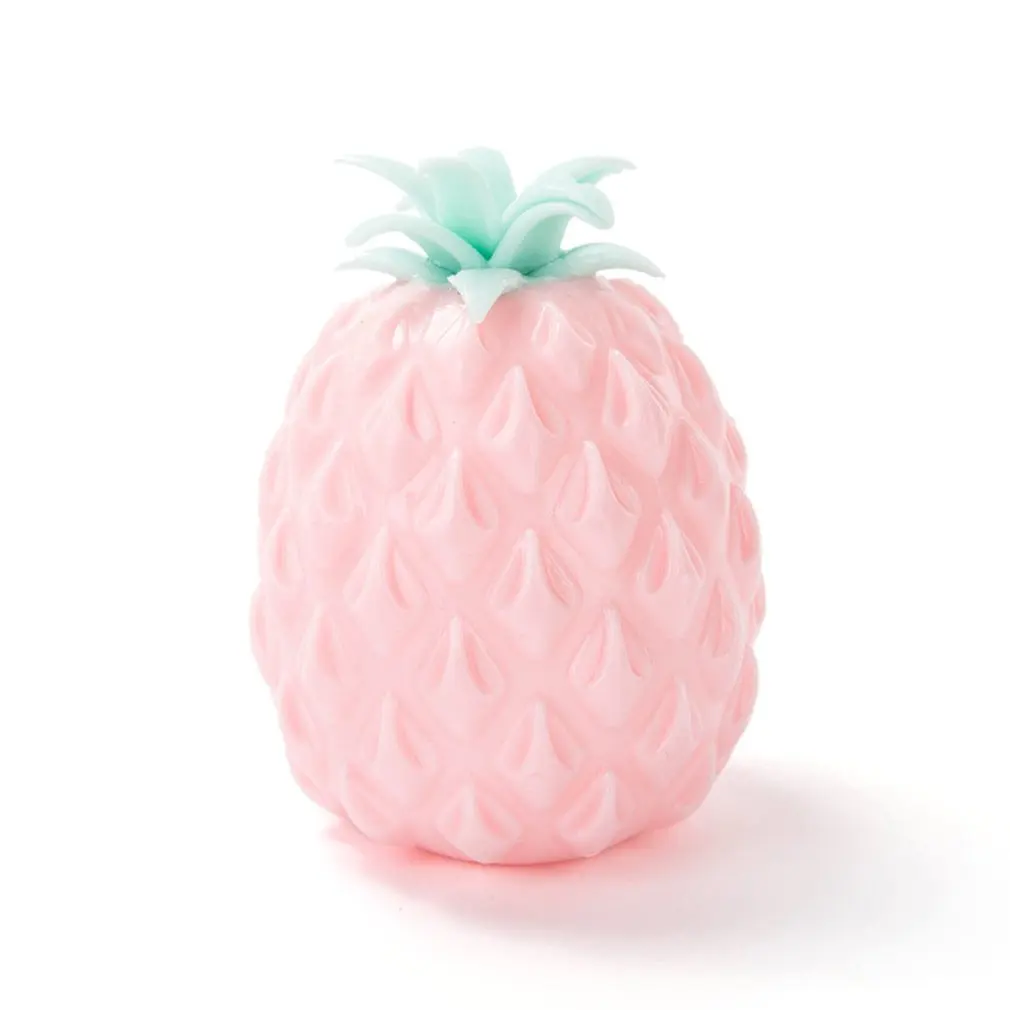 pink Креативная декомпрессионная игрушка Новинка игрушка вся вентиляционная игрушка ананас пинч музыка забавная игрушка для всего человека - Цвет: pink