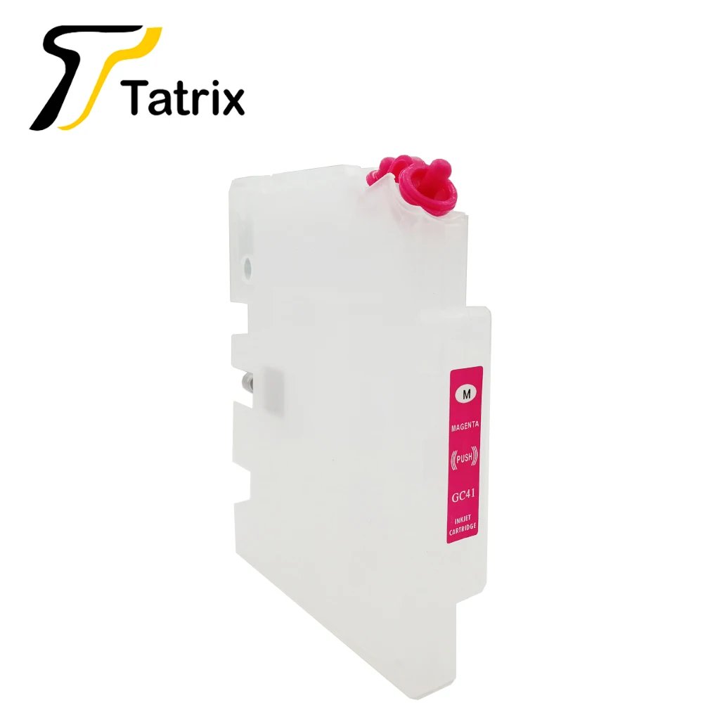 Картридж для многоразового использования Tatrix GC41+ Сублимация Ricoh. Для Ricoh SG2100 SG2010L SG3120 SG3100 SG3110DN SG3110DNW SG7100 принтер