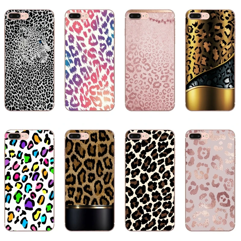 pink Leopard marble For Samsung Galaxy S10 Lite S9 S8 S7 S6 edge Plus S5 S4 Note 9 8 5 4 mini Soft Cover Case | Мобильные телефоны