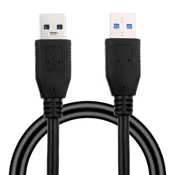 

USB to USB Cable Cord USB 3.0 a Male to a Male Standard Smart Devices Bundle 1 for Data Transfer 3 Feet Cord OCDAY CE