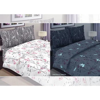 

Bed linen "Juno" with the effect of glow euro maxi Poplin