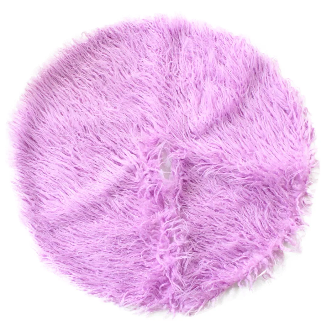 Purple Разноцветный плюш Рождественская елка юбка фартуки Рождественская елка ковер рождественские украшения для дома Новогодний Декор^ 30 - Цвет: Purple