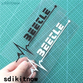 

New 1pc Heart Car Decal Sticker Styling Windows Door Decoration For Volkswagen beetle 2012 2013 2014 2015 accessories custom