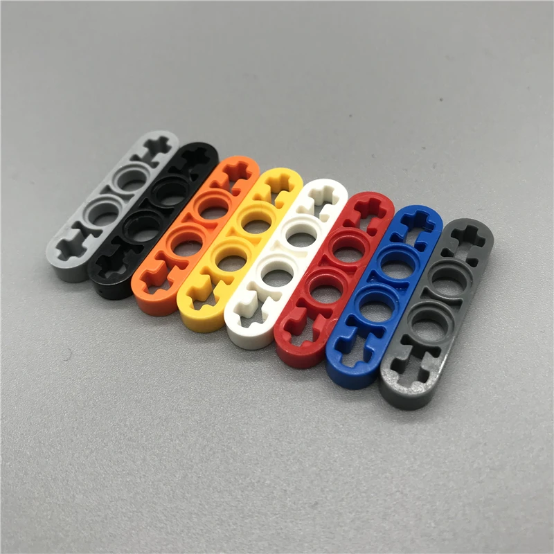 MOC Technic 1x4 piezas de bloques de conctción delgadas para chico educativos creativos compatibles 32449