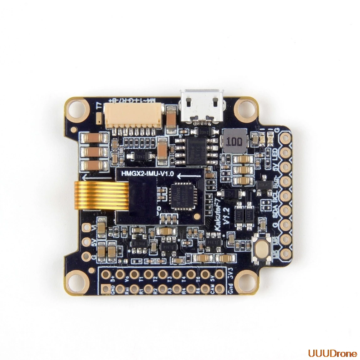 Holybro Kakute F7 игровые Джойстики+ Tekko32 F3 ноутбук в металлическом корпусе 4-6S 65A 4-в-1 BL_32 ESC комбо для дрона с дистанционным управлением