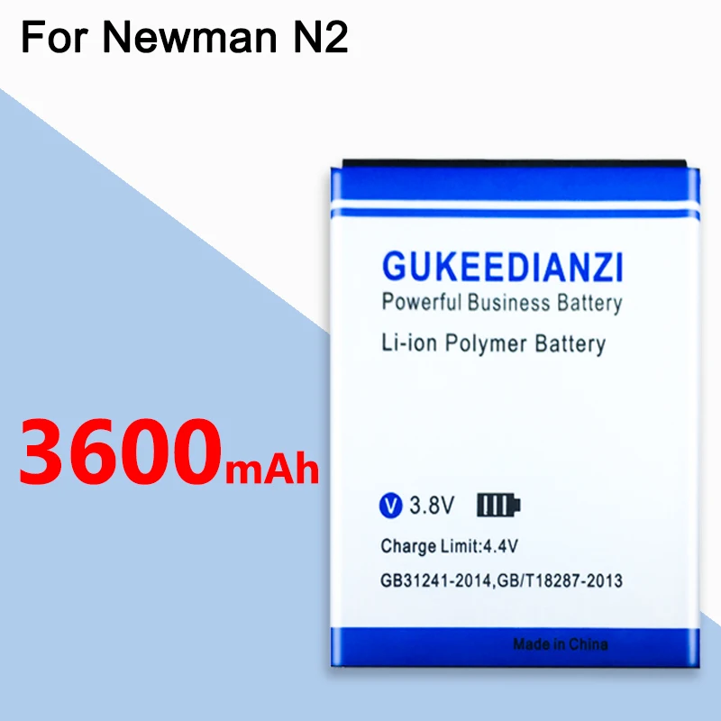 Аккумулятор GUKEEDIANZI 3600 мАч BL 98 Сменный аккумулятор для Newman N2 Freelander I20 Highscreen Explosion BL98
