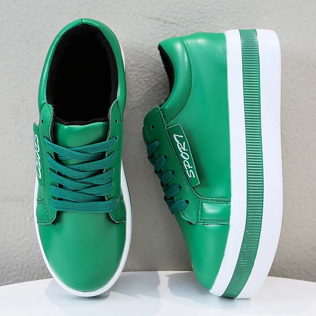 fashionable women sneakers women's shoes with platform casual sneakers sports platform sneakers women#A3