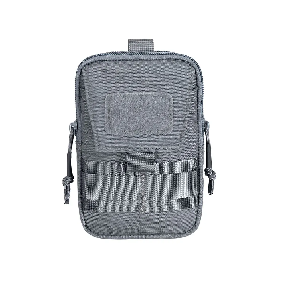 Gray Отличные Элитные бизань тактические наружные EDC Поясная Сумка Molle военный инструмент Васит телефон деньги мешок для бега сумки - Цвет: Gray