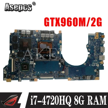 شراءN501JW اللوحة I7-4720HQ 8G RAM GTX960M ل For Asus ZENBOOK UX501JW UX501J N501J G501JW اللوحة المحمول N501JW اللوحة