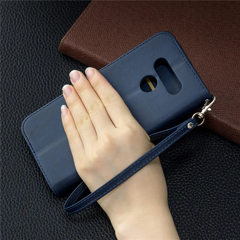 Кожаный флип-чехол для LG K50 телефона с отделением для карт на для LG K 50 Q60 G8 ThinQ G7 G6 G8S Stylo 5 4 K8 K10 книжка на магните чехол s
