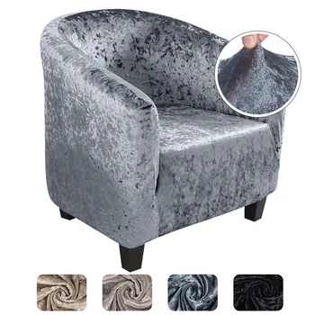 

Velvet Luxury Sofa Cover for Living Room Geometric Lines Couch Case for Loveseat Chair L-Style Sofa Case 1 Seat