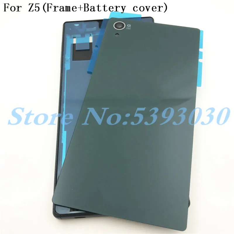 Полный корпус для Xperia Z5 Dual E6653 E6603 E6633 E6683 средняя рамка ободок передней панели +