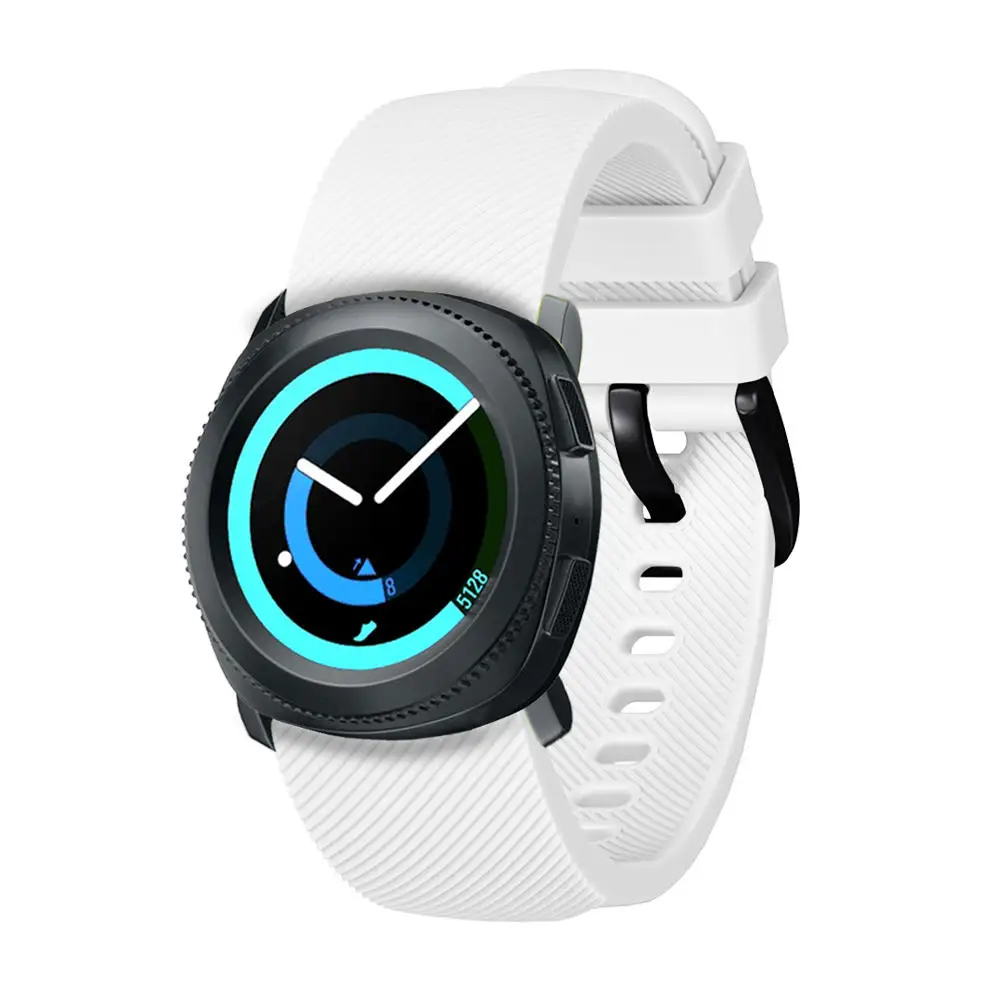 BEHUA-Correa de silicona para reloj Samsung Gear, repuesto de pulsera deportiva de 20mm para Amazfit BIP youth / GTS/GTR, 42mm